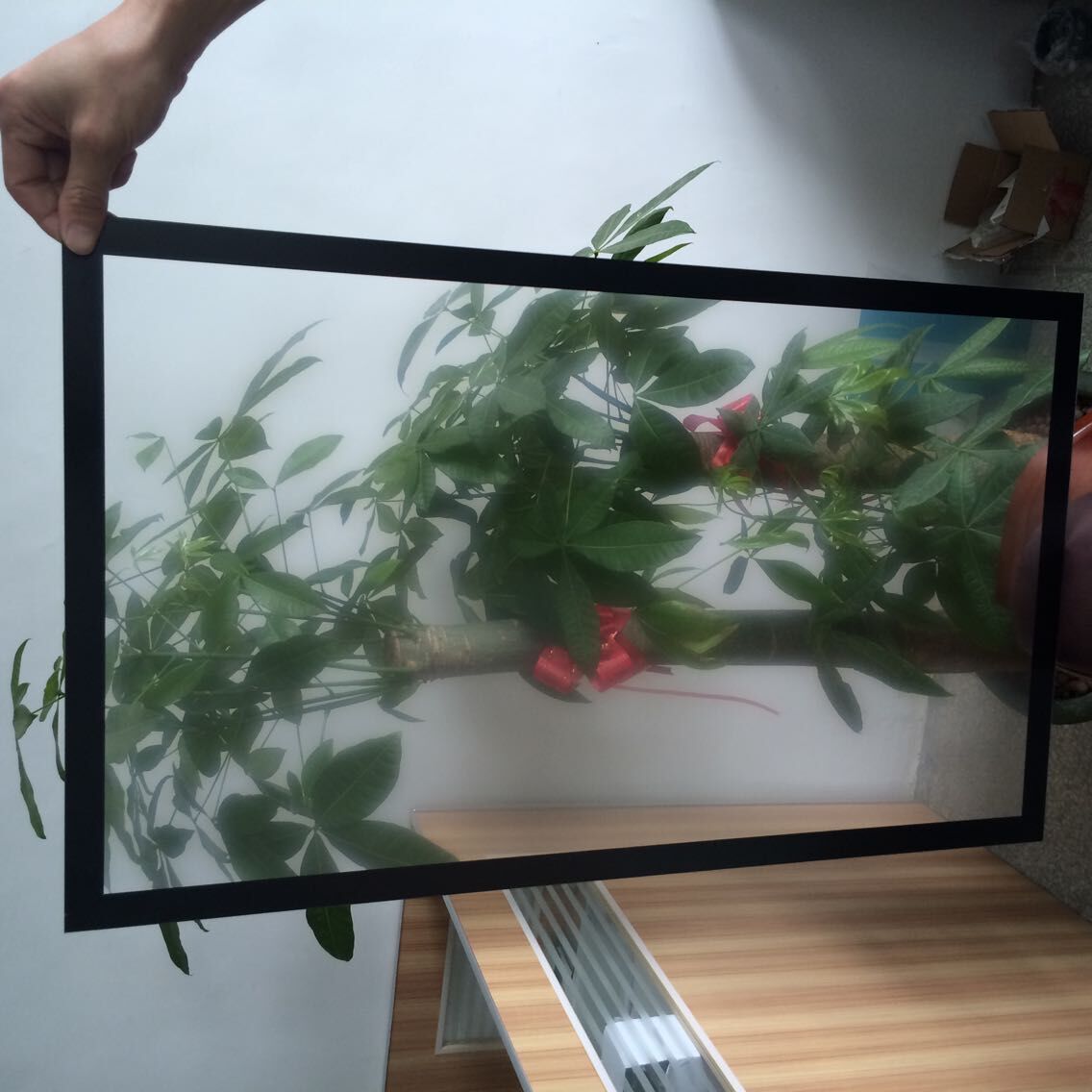 AG玻璃 户外广告机专用玻璃 显示器防眩玻璃